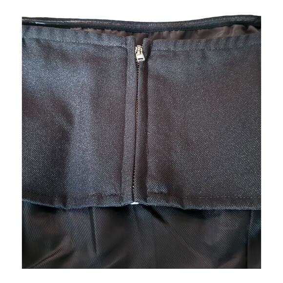 Nasty Gal Premium Fringed Bustier Top black with Green fringe size 8 - Picture 10 of 11